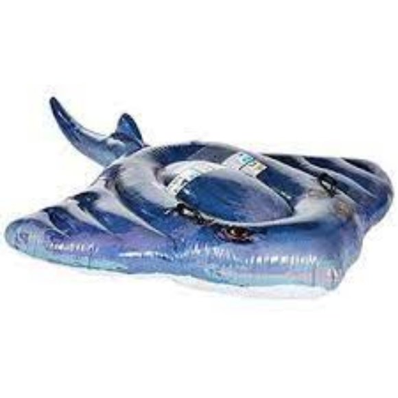 NWT INTEX STINGRAY REALISTIC RIDE-ON POOL BEACH FLOAT 74" X 57" - Picture 5 of 9